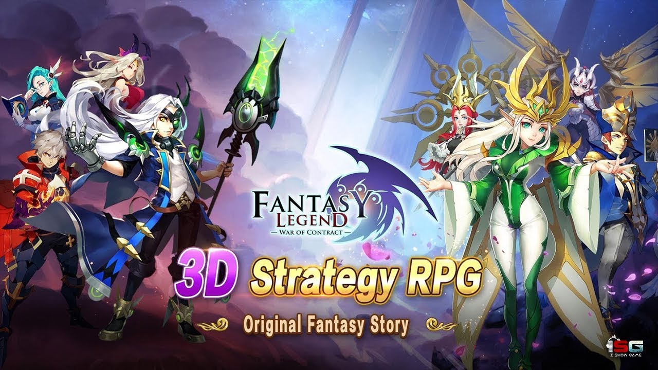 Fantasy Legend : War of Contract - Game Mobile Trailer By ishowgame