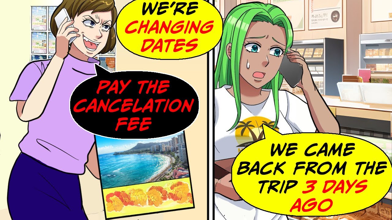 My friend switched the dates for our Hawaii trip last minute and demanded me to pay for cancellation