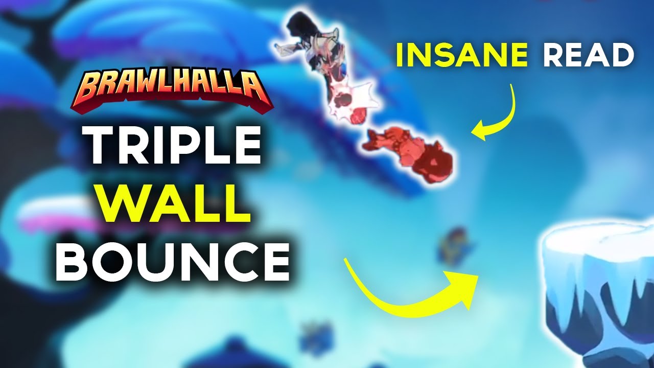 INSANE Zariel Triple Wall Bounce Read! - Brawlhalla twitch highlights 