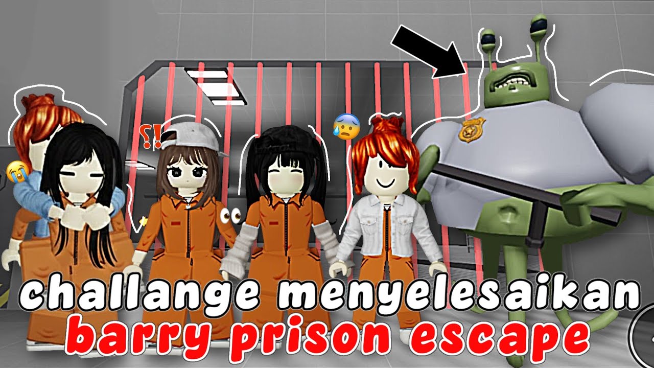 👽LARI DARI PENJARA ALIEN⁉️ Bersama Teman-Teman👭| Roblox Indonesia