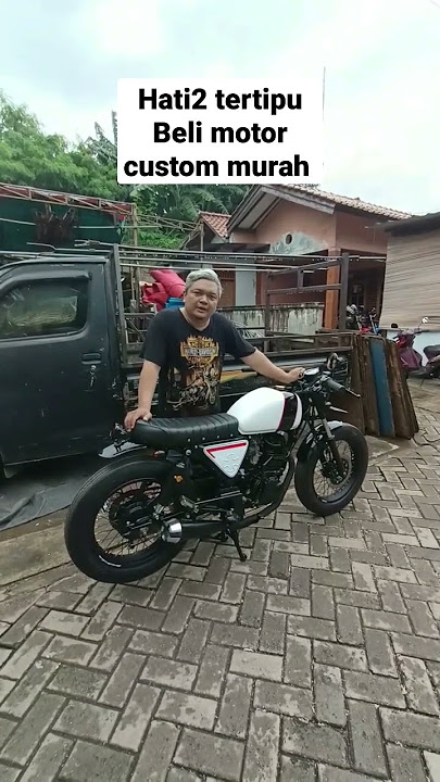 Hati2 tertipu beli motor custom murah #shorts