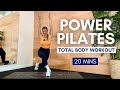 20minute power pilates total body workout  ashley freeman