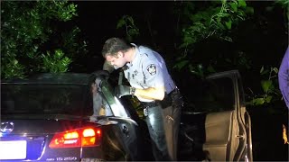 Arrest made after Harnett County police chase ends in crash