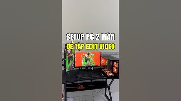 15 phút để setup full bộ PC gaming kèm 2 màn hình  #pcsetup #gamingsetup #desksetup #maianhpc #setup