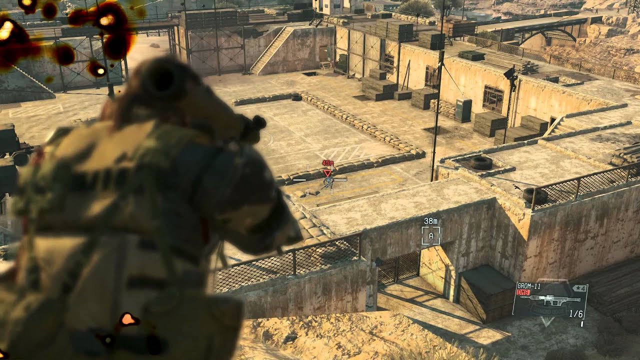 Metal Gear Solid V - Side Op 109 Extract The Legendary Gunsmith Yet Again: Weapon Customization