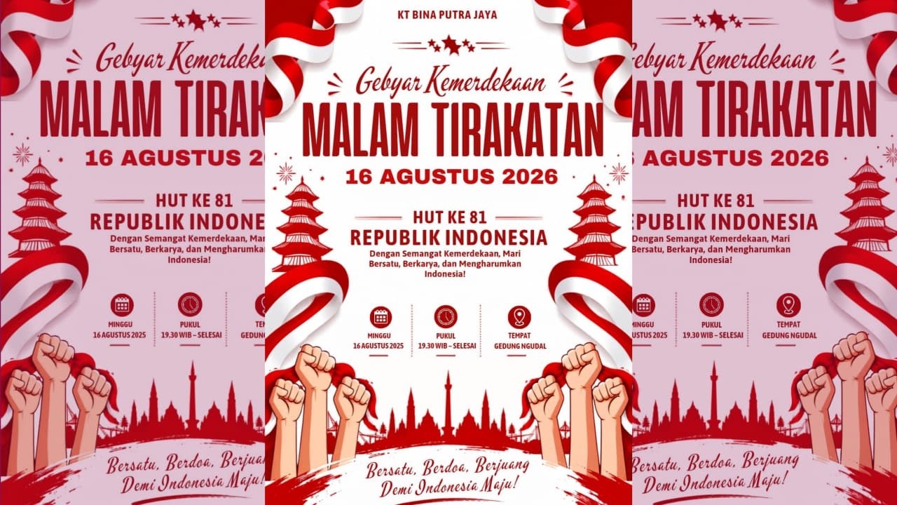 LIVE MALAM TIRAKATAN WARGA MASYARAKAT NGUDAL || DWI TUNGGAL AUDIO || AGUNG REJEKI WO