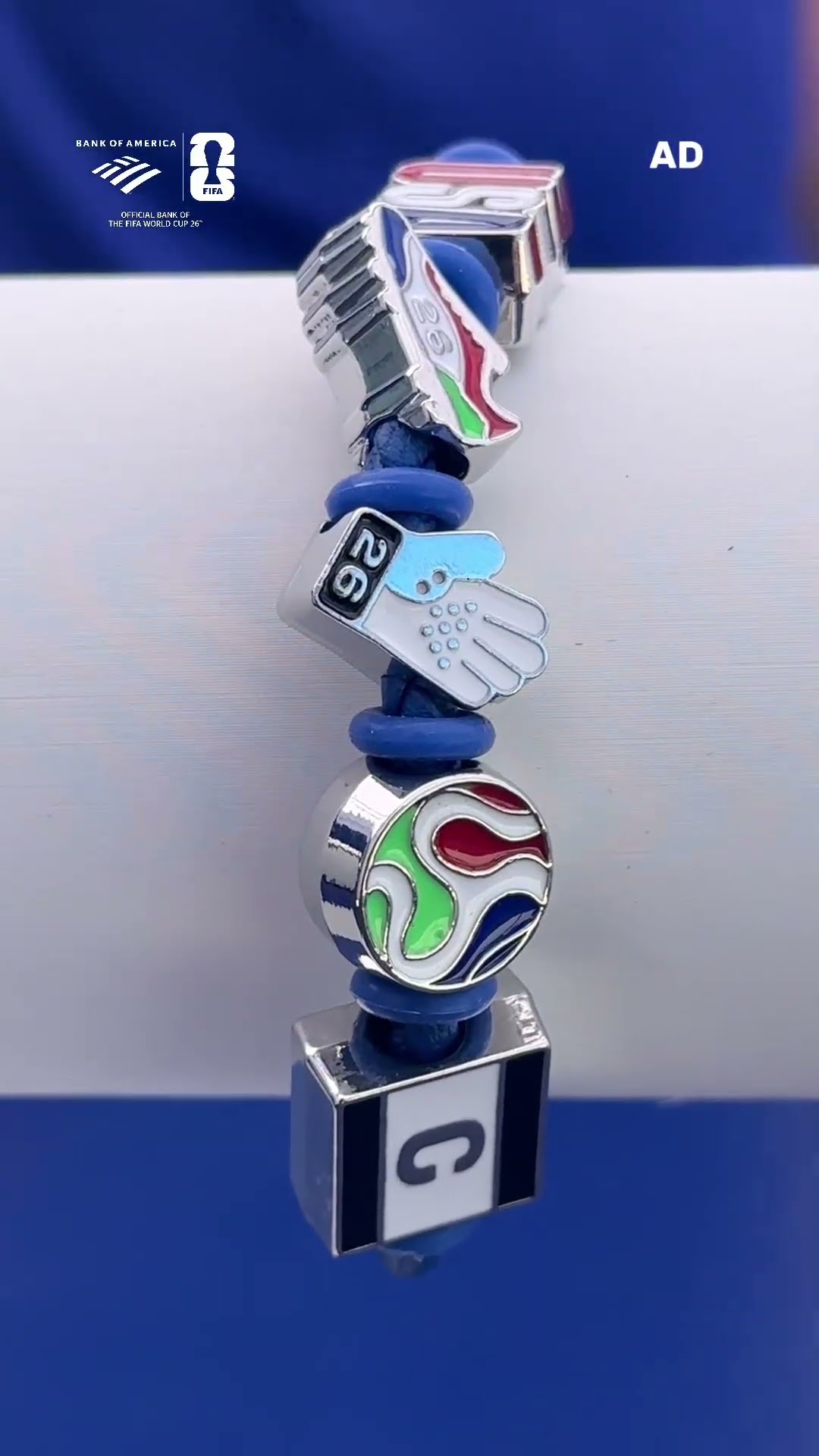 Where to get the Viral World Cup Bracelet- BofA Fan Bands 2026