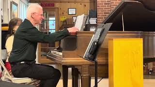 6) Twelve Little Etudes (for piano students) composed by American composer John Biggs in 1981