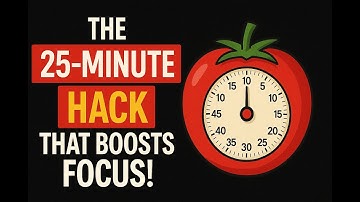 👉 The Pomodoro Technique: Work Smarter, Not Harder | Boost Focus & Productivity 🍅