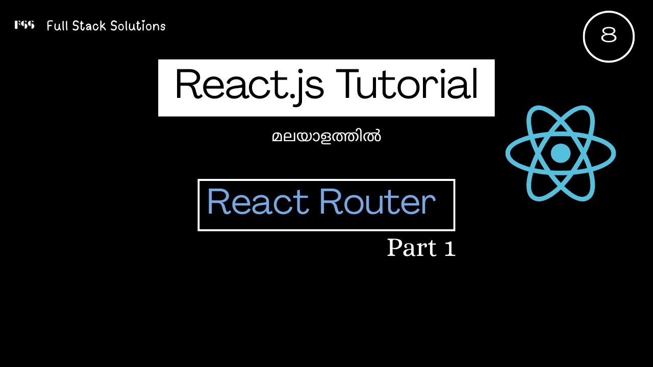Dynamic Routing | React Router Library | Malayalam