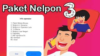 Cara Daftar Paket Telpon Kartu Tri Terbaru