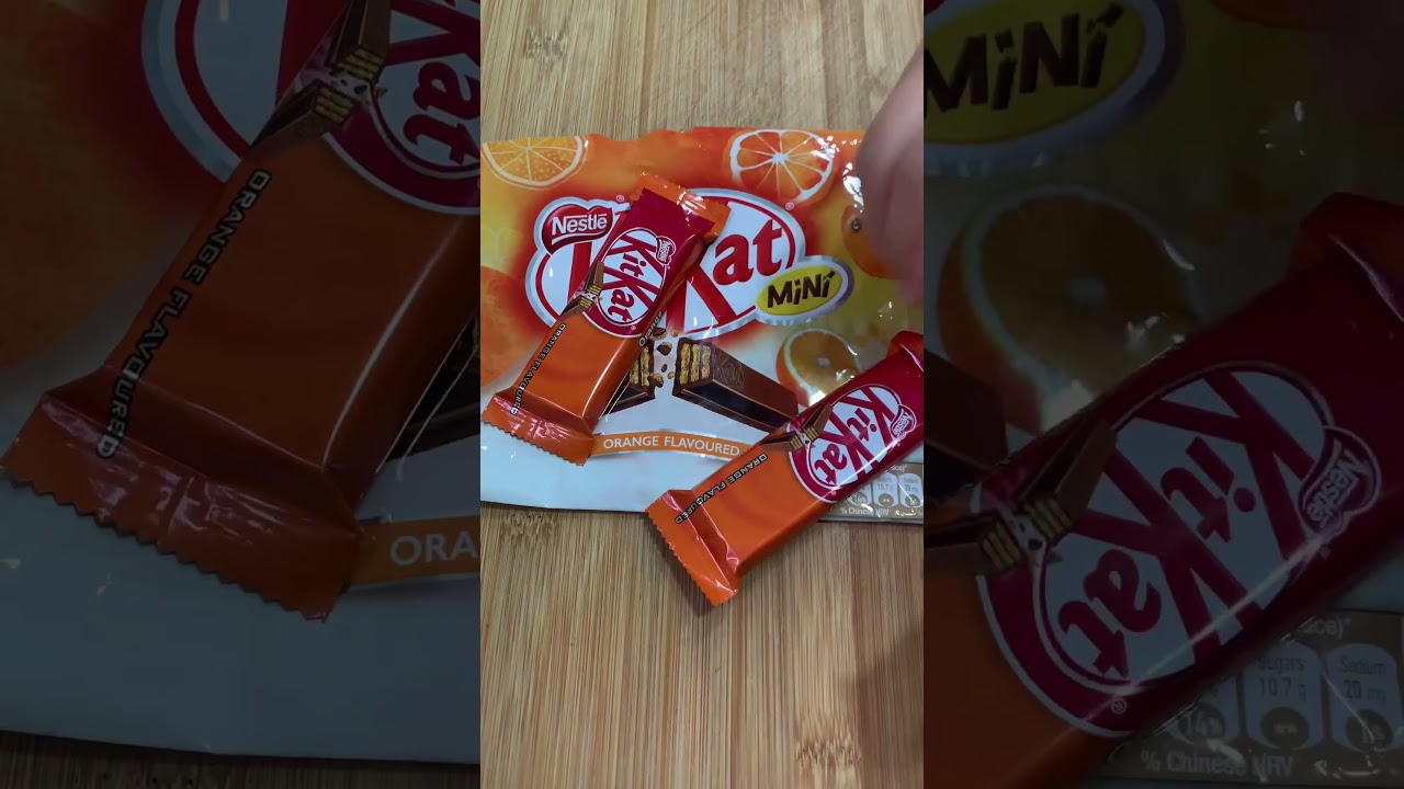 Mini Orange Flavored KitKat🍫 