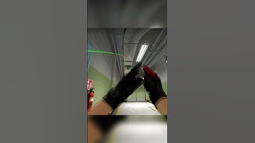 200 IQ Secret Flash On Nuke! (CS:GO Smokes & Tricks) #shorts #csgo #counterstrike