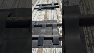 How you should set up for coils. #flatbedgang #longhaultrucker #hmdtrucking