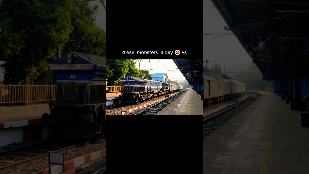 Diesel monster in day vs in night