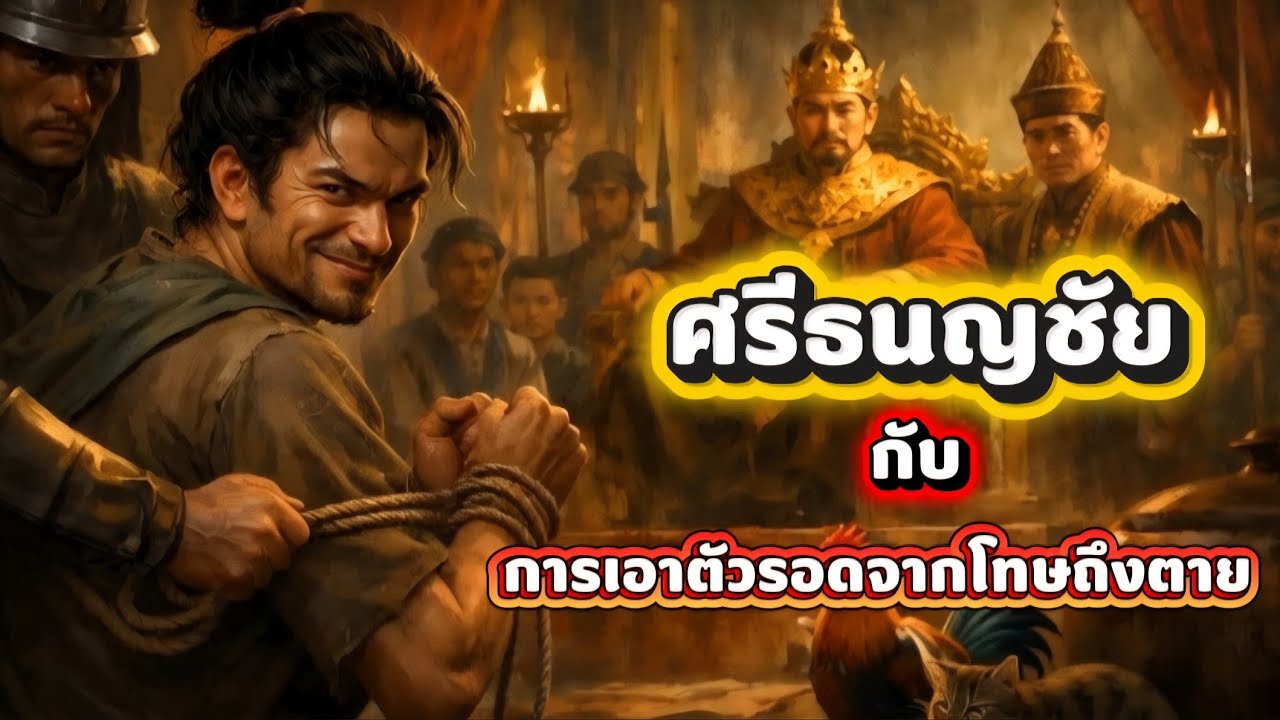 ตำนานเรื่อง✨️ศรีธนญชัย👑กับการเอาตัวรอดจากโทษถึงตาย 