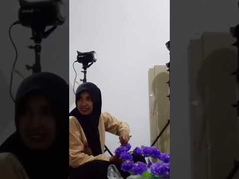 persiapan bunga untuk nasi kunik khatam Qur'an uni embun 😍