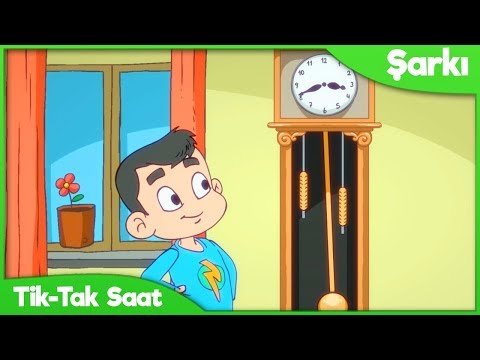 Tik-Tak Çocuk Şarkısı ⏰ Okul Öncesi Anaokulu Çocuk ve Bebek Şarkıları