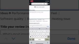 How to post a product review on amazon shopping app #amazon #shopping #onlineshopping #happy #viral