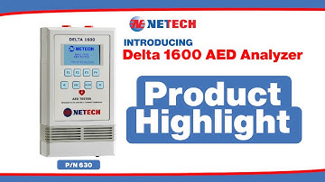 Automated External Defibrillators(AED) Analyzer - Delta 1600 - Product Highlight Video