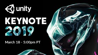 Unity GDC Keynote 2019