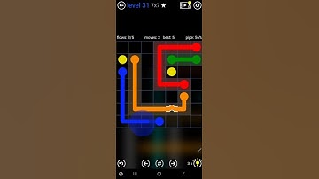 How To Solve Flow Free Bridges 7x7 Mania Pack Level 32 Board Walk Through Solution Walkthrough
