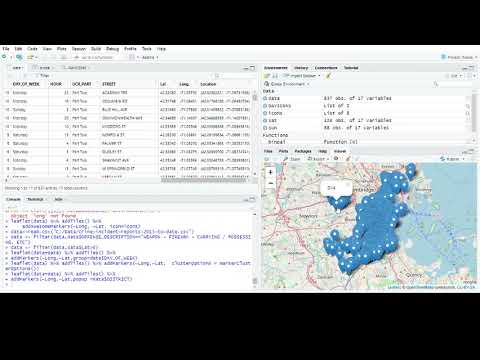R Programming Language Part 10 Maps - YouTube