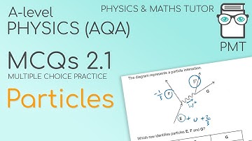PMT MCQs 2.1 - Particles - Physics A-level (AQA)