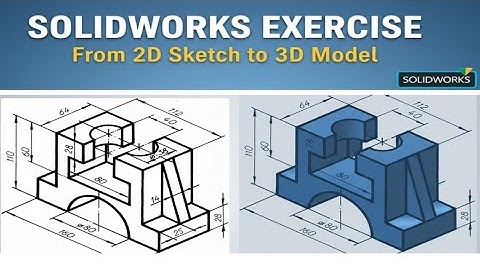 SolidWorks 3D Practice Model | Mechanical CAD Learning