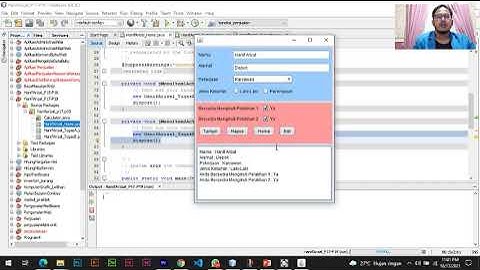 Penjelasan Program Mata Kuliah Pemrograman 1 Pada Pertemuan P17 - 18 Dan UAS