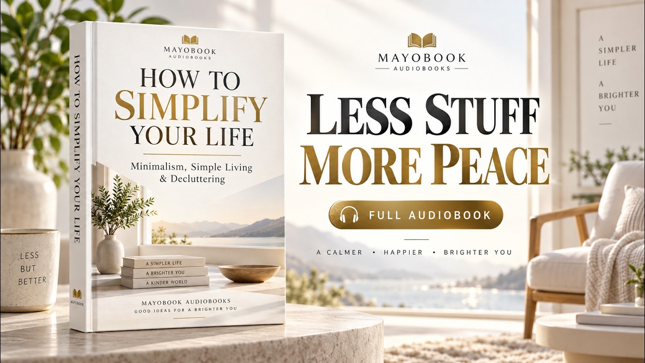 How to Simplify Your Life: Minimalism, Simple Living & Decluttering | Full Audiobook