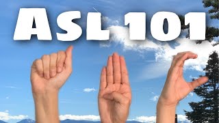 ASL 101 || Lesson 1