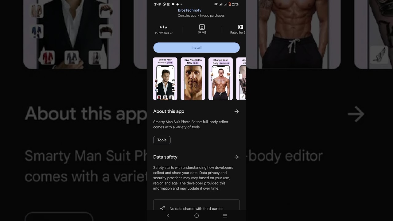 Smarty Men Photo editor || Best photo Editor || How we use smarty men  photo editor