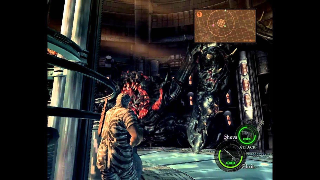 Resident Evil 5: Another Insect-ish boss