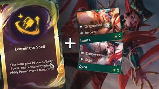 Learning to Spell with Zyra Janna on 2-1? Hmm… - TFT Set 11