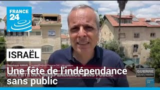 Israël : une fête de l'indépendance sans public • FRANCE 24 Resimi