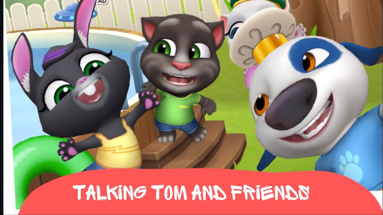 Talking Tom and Friends - Bunny Shark Doo Doo Doo Doo Doo Doo - YouTube