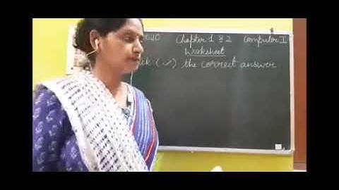 Class I Computer 08 10 2020 by Ms Poonam Singh