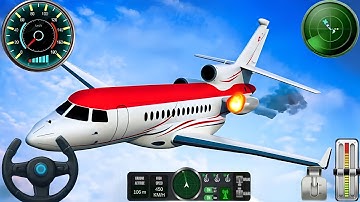 Real Flight Airplane City Pilot Simulator - Plane Boeing Emergency Landing - Android Gameplay