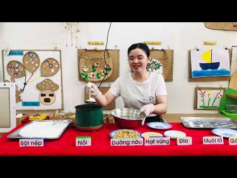 Hoạt động trải nghiệm Nặn bánh trôi - lớp 4B2
