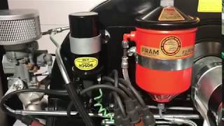 Porsche restored 356 engine