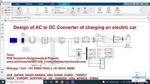 Design of AC to DC Converter of charging an electric car