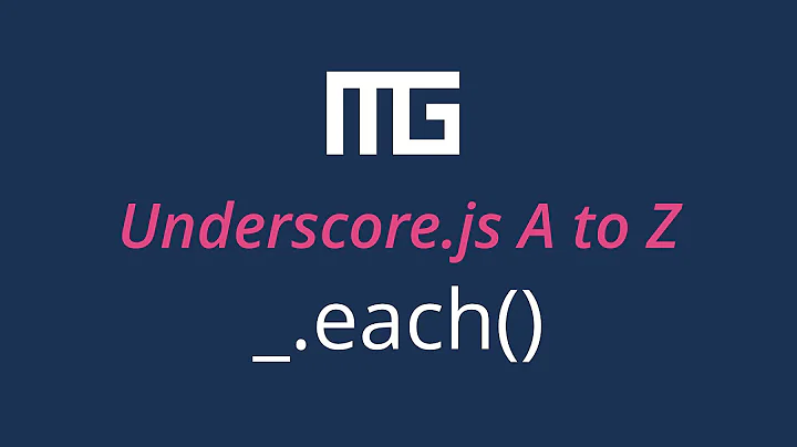 Underscore.js each function // _.each()