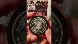 1985 one Troy ounce liberty silver