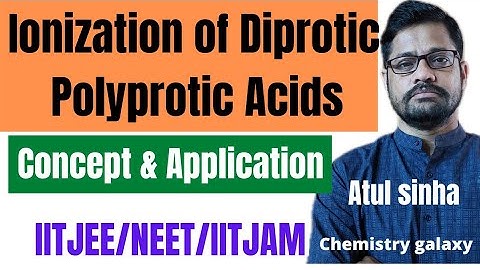 Ionization of diprotic and Polyprotic Acids. IITJEE and NEET. ionic equilibrium.tricks