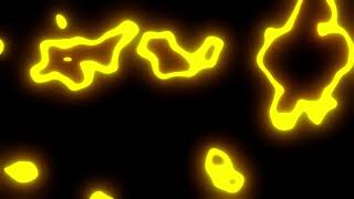 Infinite Glowy Yellow Abstract Loop Background Visuals | 10 Hours 4K 60fps