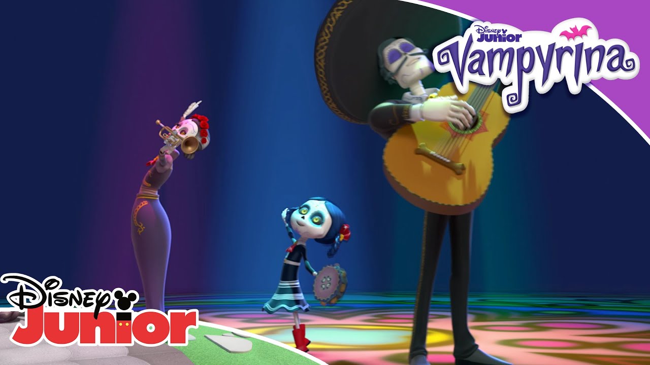 Vampyrina | De dødes dag 💜 | Disney Junior Danmark