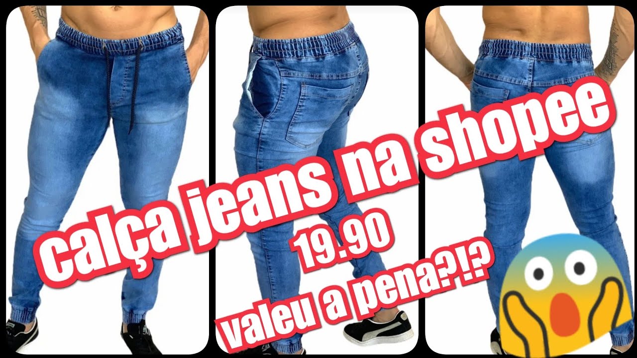 Calça jeans na shoppe... Vale a pena?!? SHOPEE - YouTube