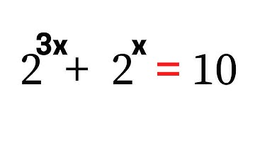 A Nice Exponential equation | Find X | Math Olympiad