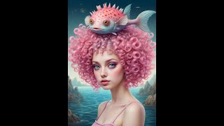 NEW Release Adult Coloring Book / Dreamworldcoloring /Yvonne Meerstra | Flipthrough/surreal seafaces